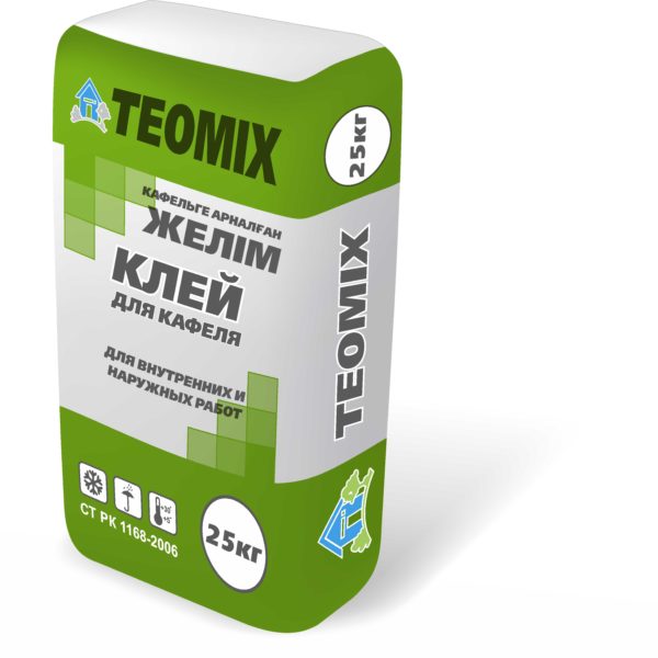 TEOMIX  для кафеля Стандарт 25 кг - Teoda.kz
